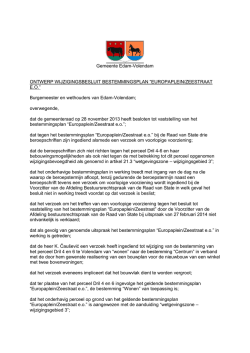 Bijlage 1 Ontwerp wijzigingsbesluit
