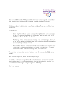 Klik hier om de PR tips en ideeën te downloaden.