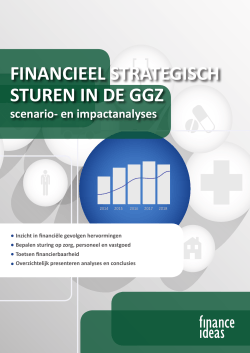 FINANCIEEL STRATEGISCH STUREN IN DE GGZ