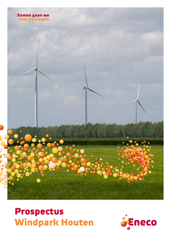 de prospectus van het sinds 2013 operationele