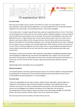 Een nieuw begin Alles staat aan het begin van dit - pcb
