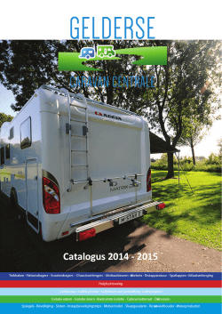 Memo catalogus deel 3 - Gelderse Caravan Centrale
