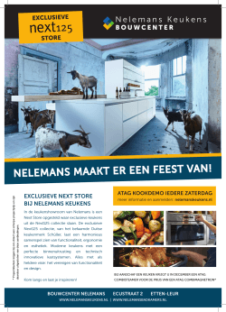 Klik hier voor de actie - Nelemans Keukens Etten-Leur