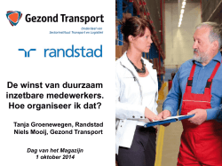 Hoe om te gaan met vergrijzing