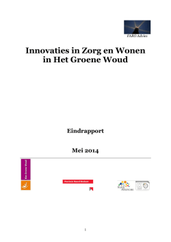 Innovaties in Zorg en Wonen in Het Groene Woud