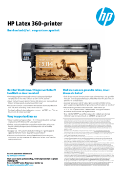 HP Latex 360-printer