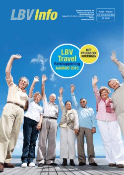 LBV Travel Reishappening - LBV West