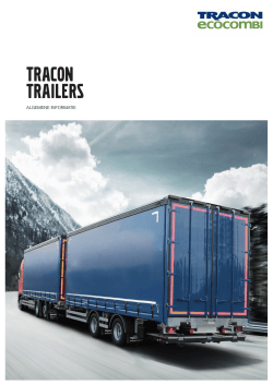 Leaflet - Tracon Trailers
