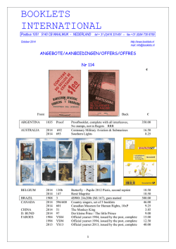 Download Offer October - Booklets International