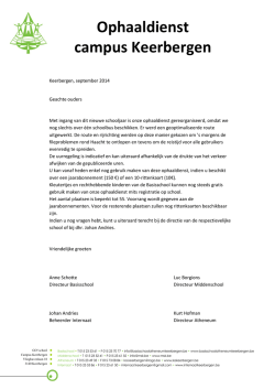 Schoolbus - Middenschool Keerbergen