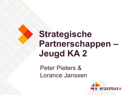 Strategische Partnerschappen – Jeugd KA 2