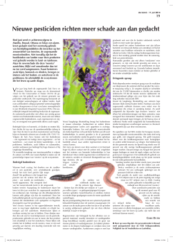De Bond 11 juli 2014 pagina 19 - Bird decline, insect decline