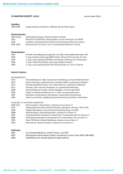 Download CV als pdf