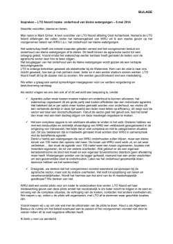 Inspreken bouwblokgrootte &ndash; LTO Noord afd