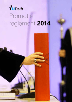 Promotie reglement 2014