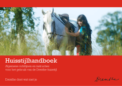 Huisstijlhandboek - Provincie Drenthe