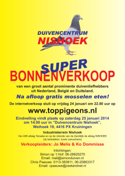 Duivencentrum Nishoek
