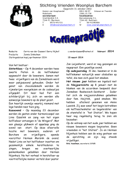 2014 - 2 Definitief e-KP - Stichting Vrienden Woonplus Barchem