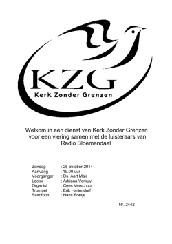 Ds. Aart Mak - Radio Bloemendaal