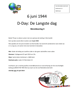 6 juni 1944 D-Day: De Langste dag