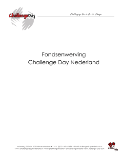 Klik hier - Challenge Day Nederland Challenge Day Nederland