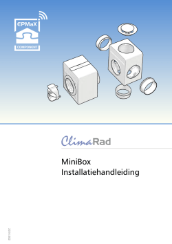 Installatie-/gebruikershandleiding