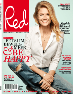 eet slim, beweeg meer be happy