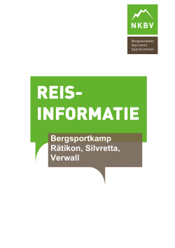Info bergsportkamp R&auml;tikon Silvretta Verwall