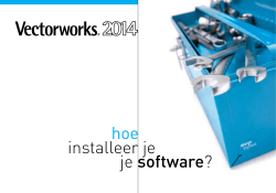 hoe installeer je je software?