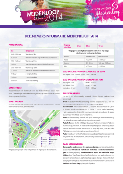 hier - Meidenloop