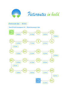 Fietsroute Epe – 65 km - Fietsroutes in beeld