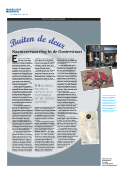 DVHN-4 okt 2014 Buiten de deur