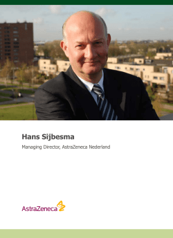 Hans Sijbesma - United by passion