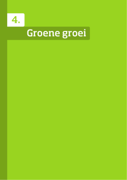 Download het themahoofdstuk over groene groei