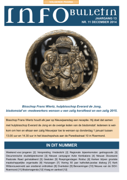 Infobulletin 11 2014