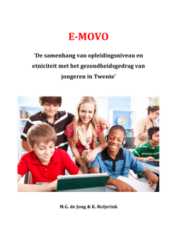 E-‐MOVO - Universiteit Twente