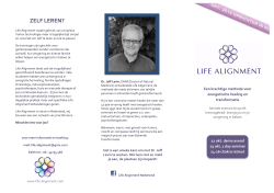 Life Alignment oktober 2014_leaflet