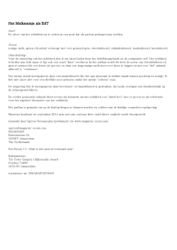 Het Melkmeisje Het Melkmeisje als EdT