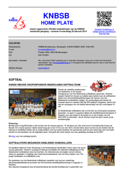 Home Plate 8 van 26-02-2014