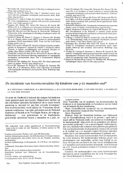 Download PDF - Nederlands Tijdschrift voor Geneeskunde