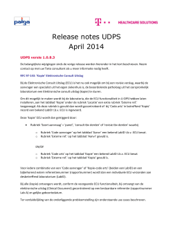 Release Notes U-DPS 1.0.8.3.