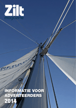 INFORMATIE VOOR ADVERTEERDERS