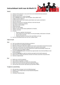 Instructiekaart Jacht naar de Macht V1