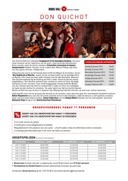DON QUICHOT - Music Hall