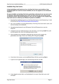 Installatiehandleiding