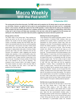 Macro Weekly Will the Fed shift?