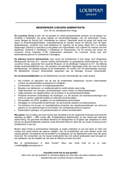 Brief (NL).dot - Louwman Group