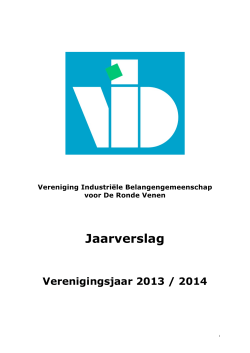 Jaarverslag 2013-2014-draft1