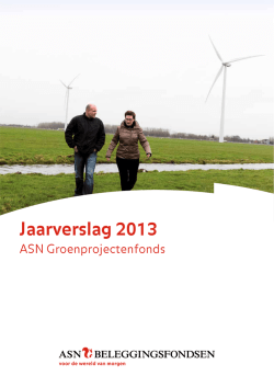 Jaarverslag 2013