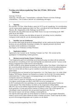 4. Verslag extra ALV d.d. 25 februari 2014 (in pdf formaat)